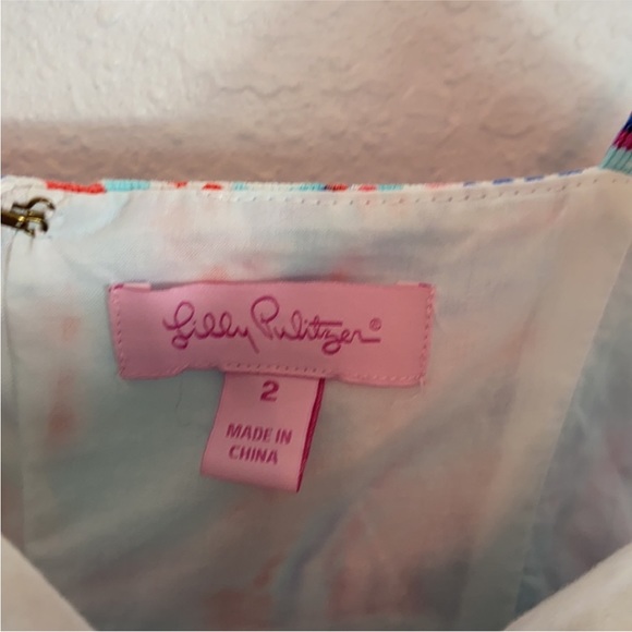 Euc Lilly Pulitzer Petra Shell Me About It Dress 2 - Picture 10 of 10